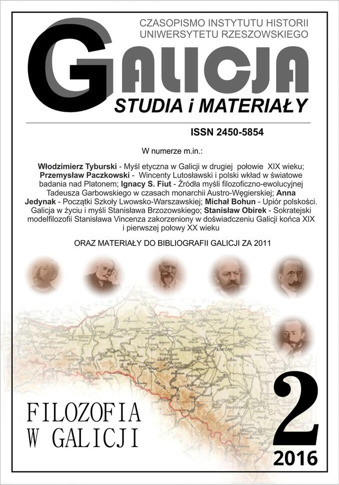 Galicja. Studia i materiały nr 2/2016
