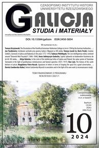 Galicia. Studies and materials No. 10/2024