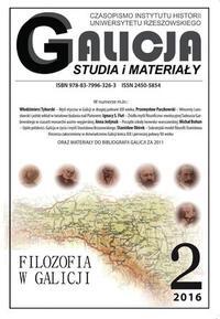 Galicia. Studies and materials No. 2/2016