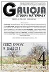 Galicja. Studia i materiały nr 4/2018
