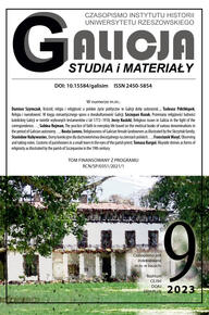 Galicja. Studia i materiały nr 9/2023